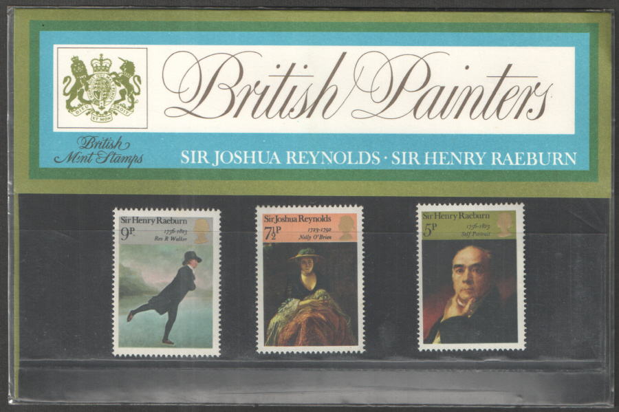 (image for) 1973 British Painters Royal Mail Presentation Pack 52